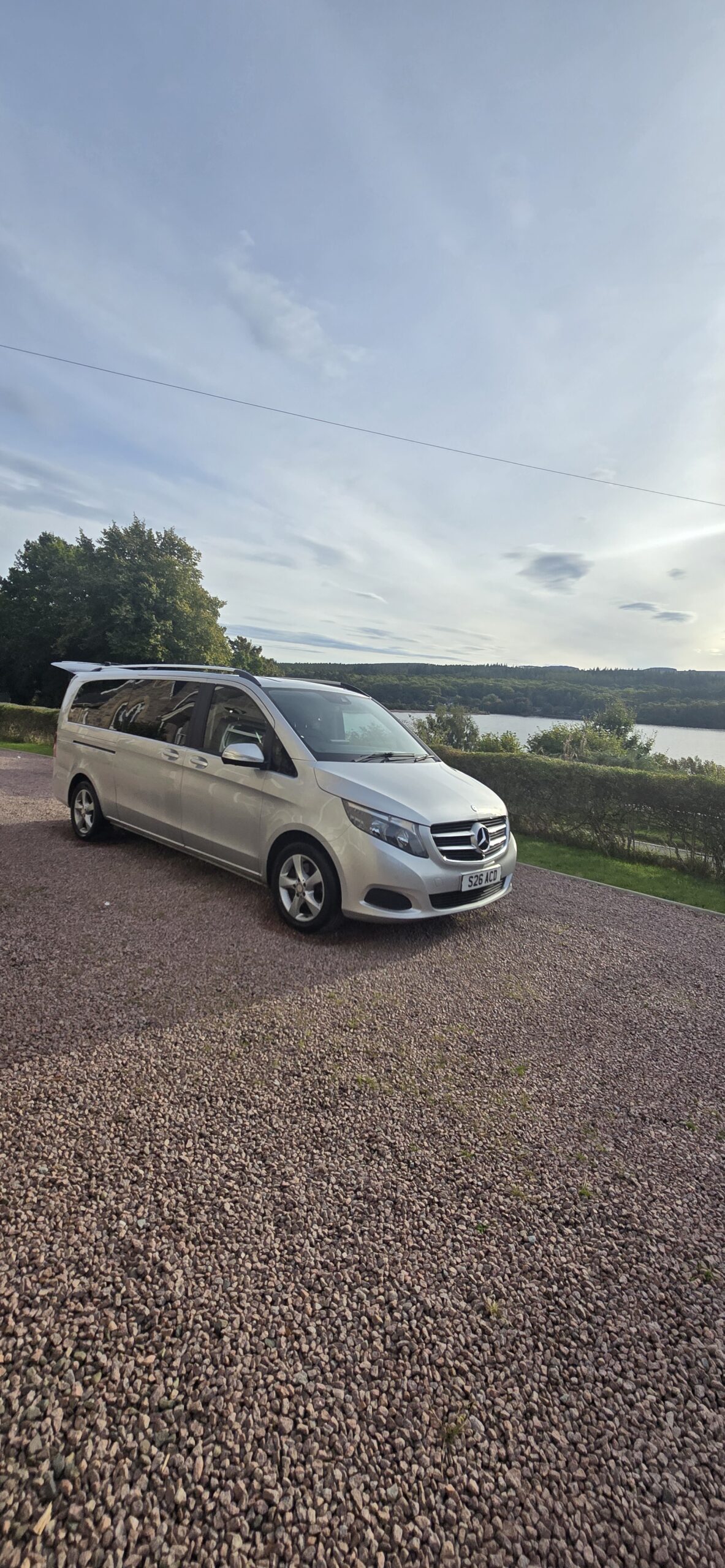 VIP Mercedes V-Class Chauffeur Service in Edinburgh